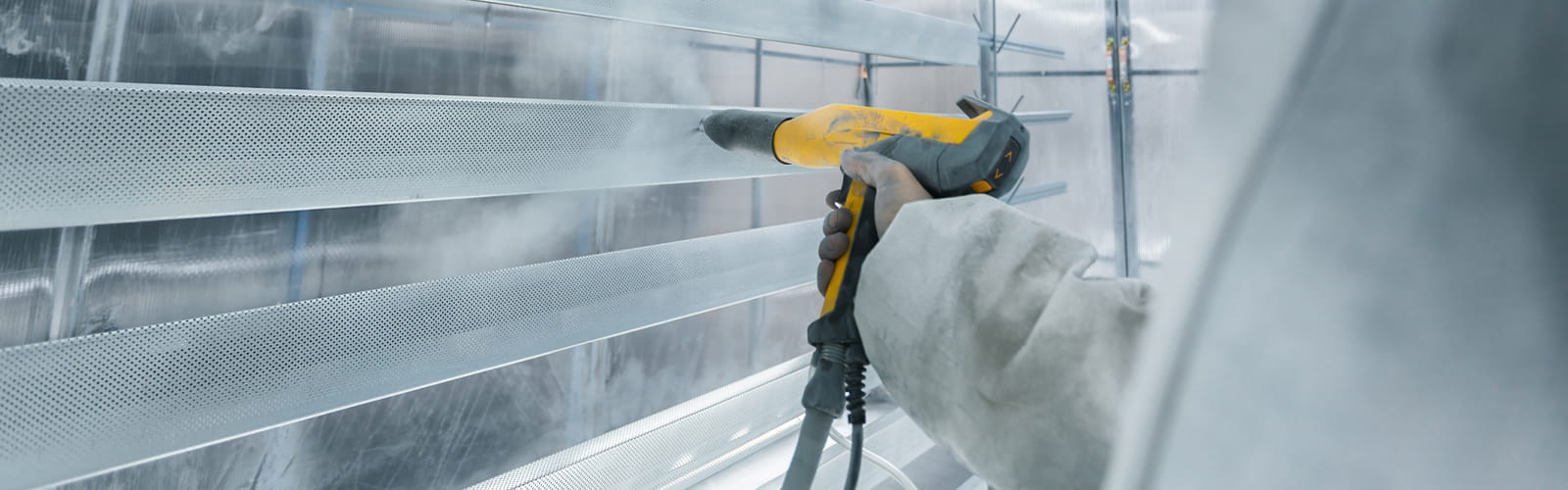 powder coat galvanised steel guide