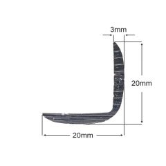 Aluminium Cope Mouldings No 03 Front
