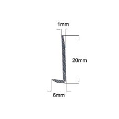 Aluminium Cope Mouldings No 08 Front