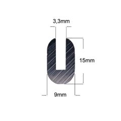 Aluminium Misc Moulding No 13 Front