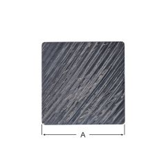 Aluminium Square Bar Front