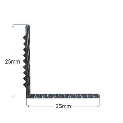 Aluminium Stair Nosing No 07 Front