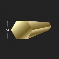 Brass Bars | Brass Hexagon Bar | Brass Hex Bar