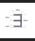 Miscellaneous Aluminium Moulding No 7