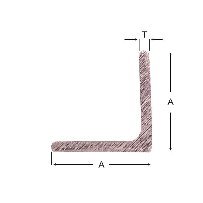 Stainless Steel Equal Angle Cut to Size Click Metal